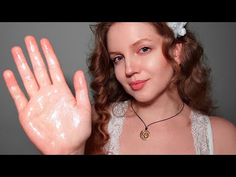 ASMR Oil Face Touching. 2 Hours. No Talking