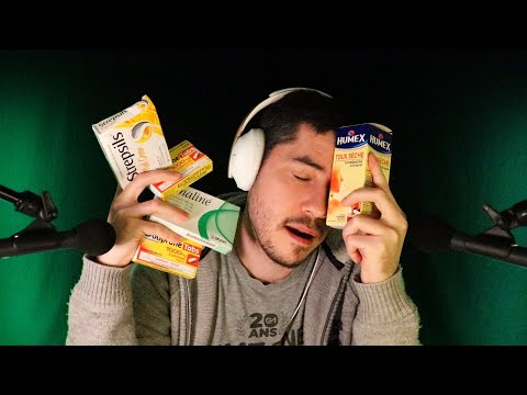 ASMR malade depuis 5 jours - TRIGGERS MEDICAMENTS