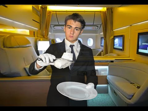 ✈️ ASMR First Class Flight Attendant Roleplay | Luxury Airplane Service for Sleep