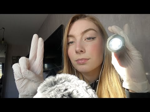 ASMR | 1 Minute Fast Cranial Nerve Exam