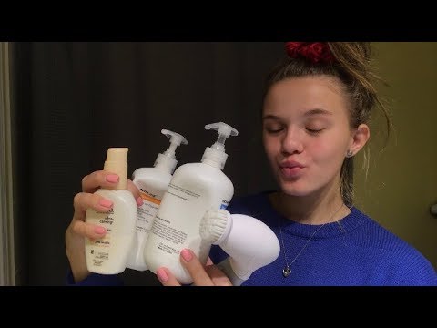 ASMR My Skincare Routine