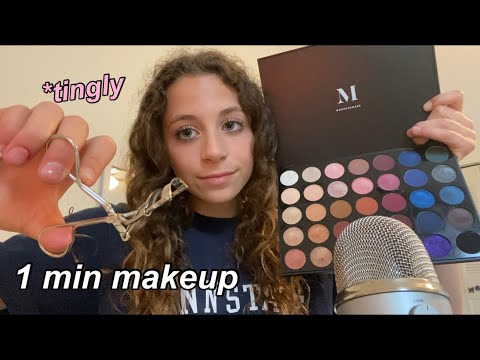 1 min makeup ASMR *tingly