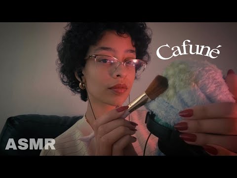 ASMR | CAFUNÉ RELAXANTE COM SONS DE BOCA 💆‍♀️