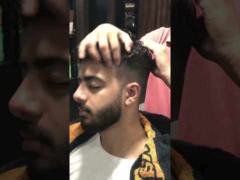 #asmr #headmassage #asmrsounds #beard #streesrelief #lahoribarber #relax  #asmrheadmassage