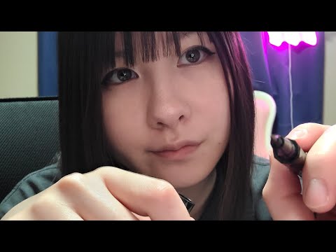 【ASMR】Your Roommate Does Your Makeup【English】