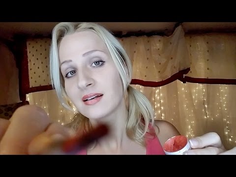 ASMR MAKEUP TUTORIAL: Double Face Illusion | Tapping