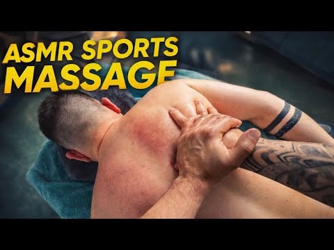 ASMR DEEP SPORTS Massage | Real Person | MAX ASMR MASSAGE