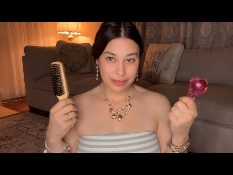 ASMR Your Cozy Self-Care Evening | Skincare, Hair Brushing & Pampering. (No Talking)💤