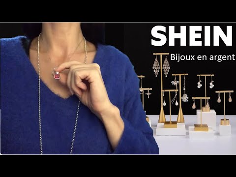 ASMR * SHEIN bijoux en argent sublimes !