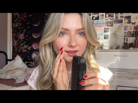 ASMR | whisper ramble in german | clicky whisper (tascam mic) 