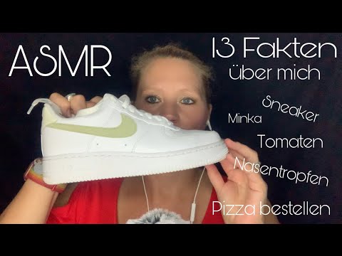 [ASMR] deutsch/german 13 Fakten über mich - whispering - facts about me - get to know me -Talk