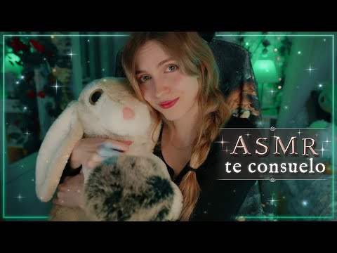 ASMR con mucho AMOR ❤️ Calmo tu mente para dormir 💞 todo estará bien 🐇✨