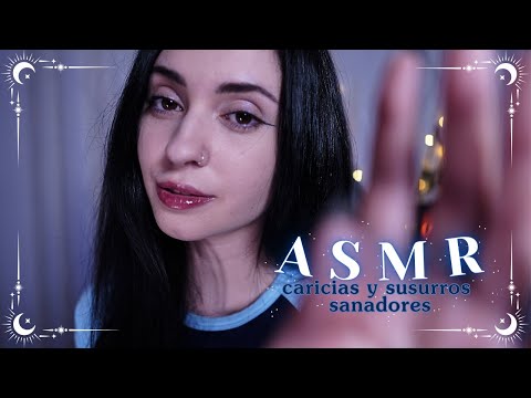 ASMR Caricias y susurros sanadores ✨ Sonidos de lluvia para desconectar