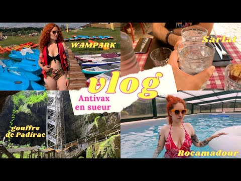 ASMR VLOG ♡ une semaine avec moi en vacance ( Wampark, gouffre du Padirac, Sarlat, Rocamadour...)