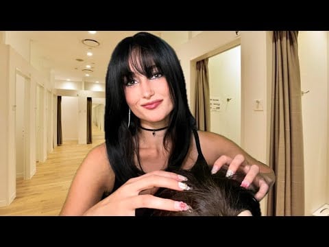 ASMR New Jersey Italian Girl Plays with Your Hair at Work Roleplay