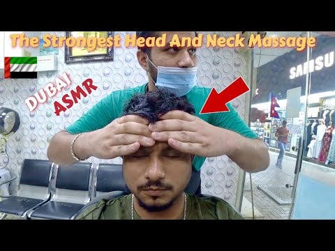 ASMR | The Strongest Head And Neck Massage 🇦🇪