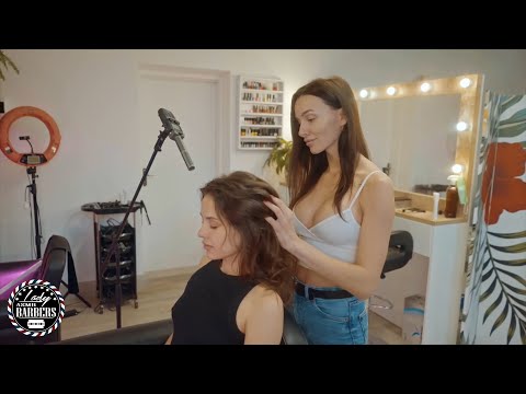 Dreamy ASMR Massage by Barber Lady Adel for Girls