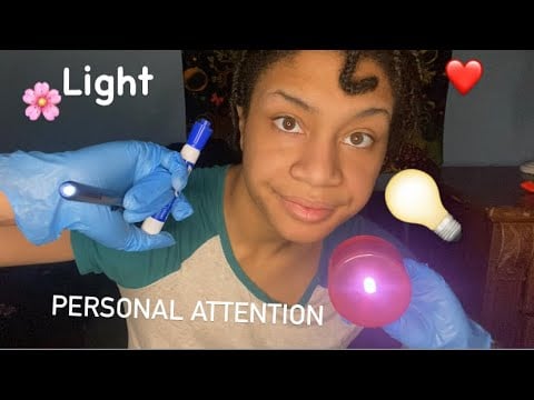 ASMR - Light Triggers & Personal Attention (Eric)