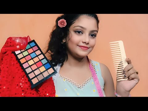 Asmr Fashion Designer  Degien Your Dress | Doing Your Makeup, Hair, Jewellerys | 👗💄💇‍♀️💍