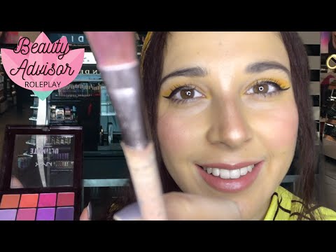 💄ASMR💄Beauty Advisor Roleplay -Whispered- Italian accent