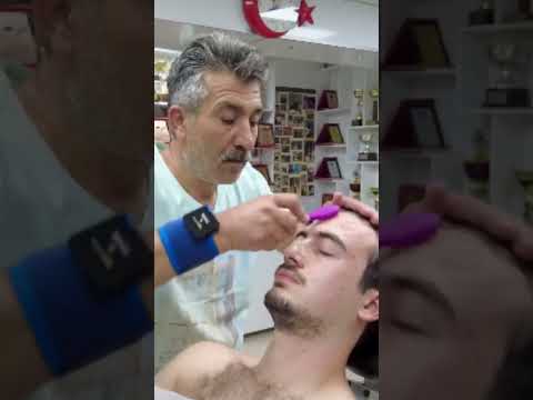 #asmr #massage #short #turkishbarber #massagetherapy #barber #haircut #shorts #relaxingmassage