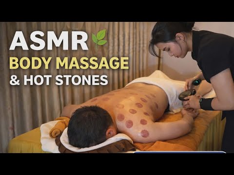 ASMR 🇻🇳 $15 Body Massage & Hot Stones | Full Body Relax