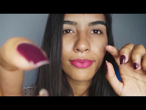 ASMR CASEIRO | TAPPING NA LENTE MOUTH SOUNDS E MUITO PINCEL NA TELA