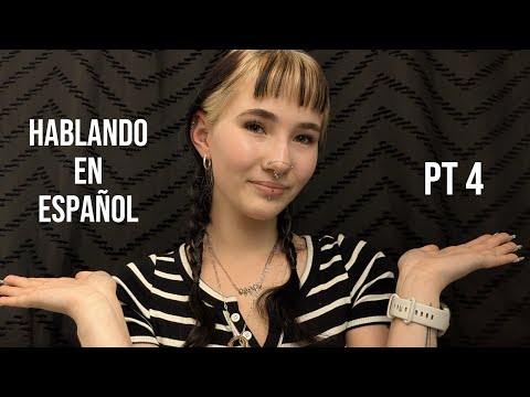 ASMR🖤 Speaking Spanish Pt.4 | Preguntas y Respuestas En Español