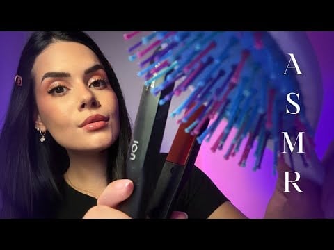 ASMR| Posso arrumar o seu cabelo? Até você relaxar e dormir #asmr #dreams
