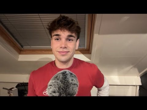 ASMR fluffy mic scratching + whispering my favorite trigger words (toasted coconut, good)