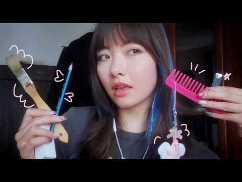 ASMR ☆ 9個のものでカメラを引っ掻くぞ ᶻ 𝗓 𐰁 すぐ眠れる