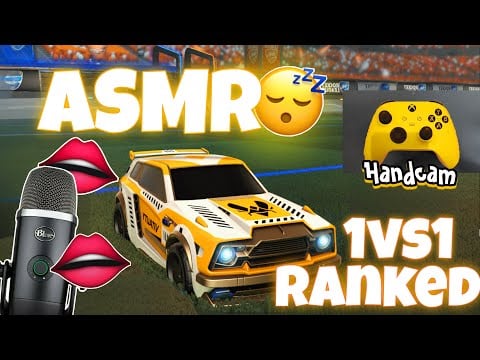 ASMR Français • CHUCHOTEMENT ET BRUIT DE BOUCHE EN RANKED 1vs1 SUR ROCKET LEAGUE 😴