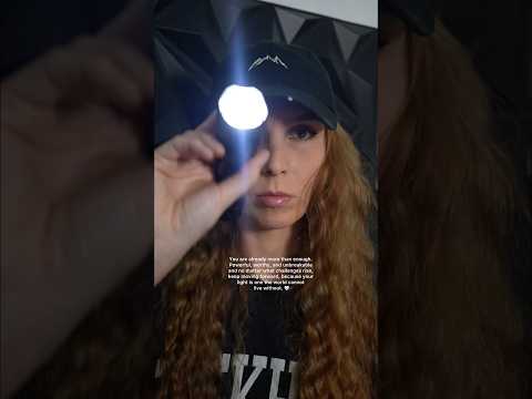 ASMR 🤍 Your light is one the world cannot live without