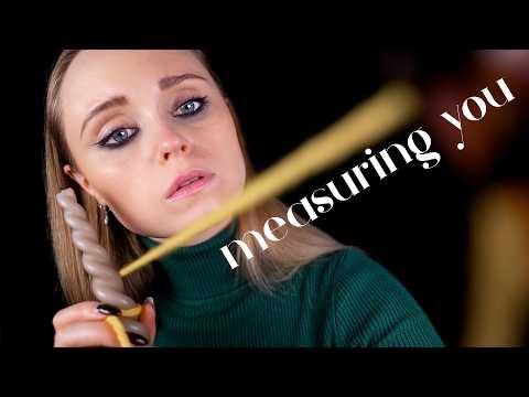 ASMR | Taking your MEASUREMENTS using UNUSUAL TOOLS 🕯️📏 (unexpected!)