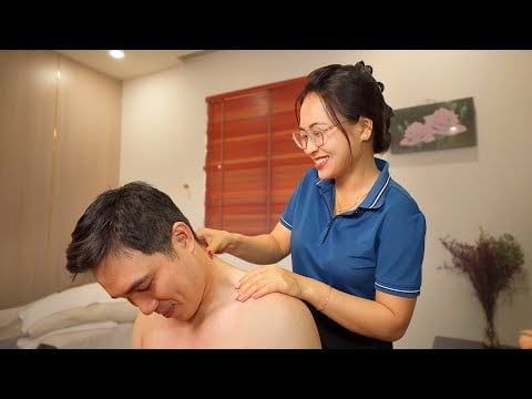 ASMR Strong Foot and Back Massage 🔥 She Was Next Level