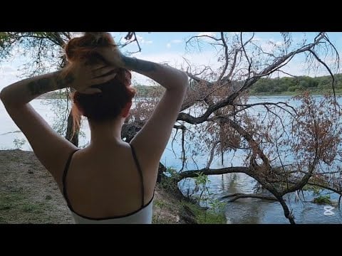 TE BAÑARIAS CONMIGO EN EL RIO ?final inesperado👀😏ASMR