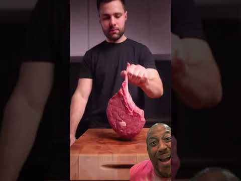 The Weirdest Tomahawk Steak 🥩 recipe #tomahawksteak