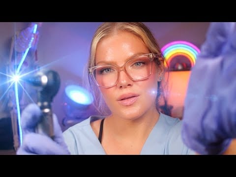 ASMR Visita con Otoscopio, Sussurri Inudibili & Tapping Intenso | Trigger da Vicinissimo