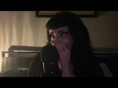asmr | inaudible & rambles