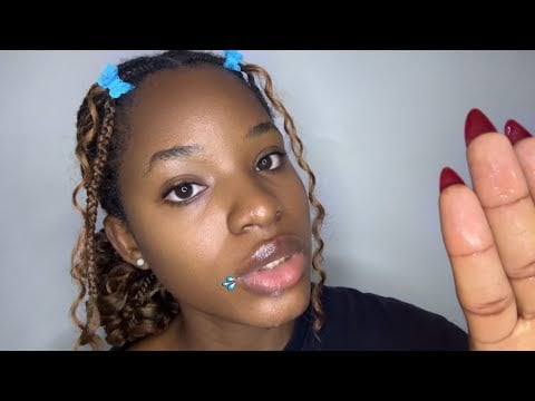 ASMR MESSY SPIT PAINTING- Gargles💧Unintelligent Whispering💧Spitting and Mouth Sounds 💥