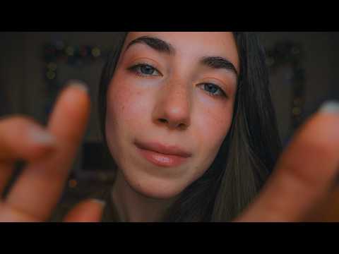 ASMR Slow, Up-Close Face & Head Touches | Personal attention - Soft spoken