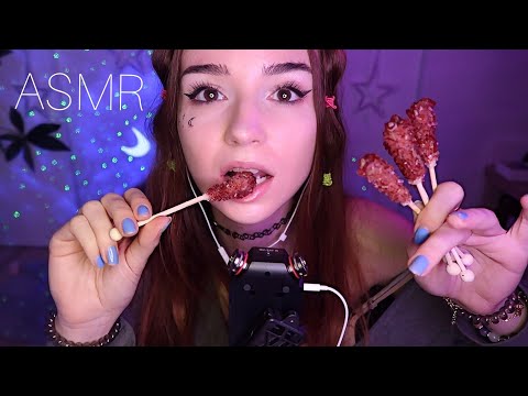 ASMR bruits de bouches sucrés 🍬👄 Dégustation de bonbons