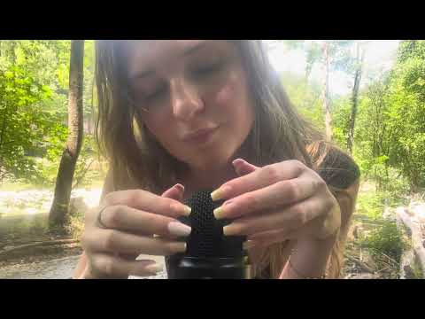 ASMR IN WOODS - 2 MIN QUICK ASMR