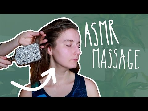 So geht Entspannung 😴 (ASMR Kopfmassage, sanfte Stimme, viele Utensilien)