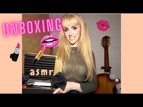 UNBOXING MAC COSMETICS💄💋INTENSE WHISPERING🫠😌ASMR ITA🇮🇹