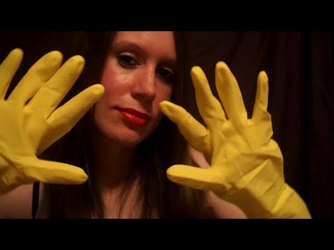 ASMR Latex/Crinkly Gloves [With Hand Movements]