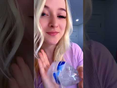 Playing with this teeny water bottle until you’re super annoyed 😵‍💫😵‍💫 #asmr #asmrsounds