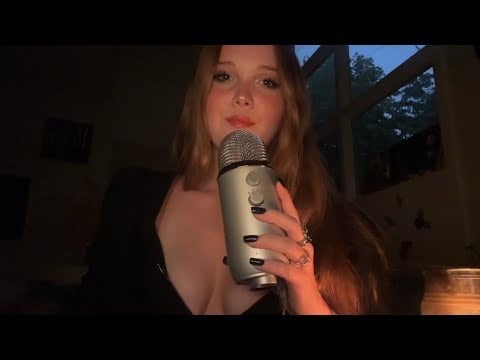 asmr mouth sounds + whispers