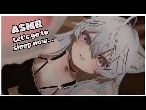 【ASMR Vrchat】Catgirls Falls Asleep with You ♥ Personal Attention ♥ Heartbeats ♥ Sleeping aid