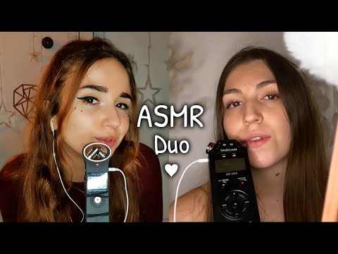 ASMR Mouth sounds & Inaudible avec @Manon ASMR (2x plus de frissons !)